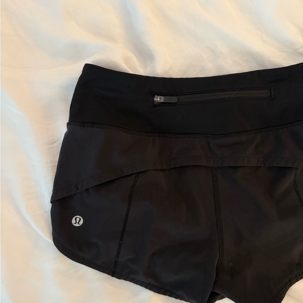 Lululemon running shorts black
